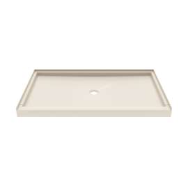 SS-3660 36 x 60 Swanstone(R) Alcove Shower Pan with Center Drain Mountain Mist