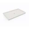 36 x 60 Swanstone(R) Alcove Shower Pan with Center Drain Carrara, SF03660MD.221