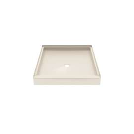 SS-4236 42 x 36 Swanstone(R) Alcove Shower Pan with Center Drain Mountain Mist