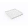 42 x 42 Swanstone(R) Alcove Shower Pan with Center Drain in Ice, SF04242MD.130