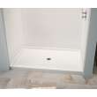 42 x 60 Swanstone(R) Alcove Shower Pan with Center Drain in White, SF04260MD.010