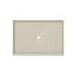 42 x 60 Swanstone(R) Alcove Shower Pan with Center Drain Coastal Sands, SF04260MD.013