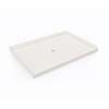 42 x 60 Swanstone(R) Alcove Shower Pan with Center Drain in Bisque, SF04260MD.018