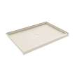 42 x 60 Swanstone(R) Alcove Shower Pan with Center Drain Mountain Mist, SF04260MD.141