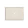 42 x 60 Swanstone(R) Alcove Shower Pan with Center Drain Mountain Mist, SF04260MD.141