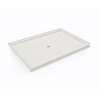 42 x 60 Swanstone(R) Alcove Shower Pan with Center Drain Carrara, SF04260MD.221