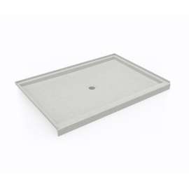 SS-4260 42 x 60 Swanstone(R) Alcove Shower Pan with Center Drain Birch