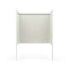 34 x 60 x 60 Swanstone(R) Smooth Glue up Tub Wall Kit in Bisque, SI00603.018