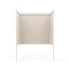 34 x 60 x 60 Swanstone(R) Smooth Glue up Tub Wall Kit in Mountain Mist, SI00603.141
