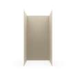 36 x 36 x 72 Swanstone(R) Smooth Glue up Tub Wall Kit in Coastal Sands, SK363672.013