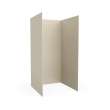 36 x 36 x 72 Swanstone(R) Smooth Glue up Tub Wall Kit in Coastal Sands, SK363672.013