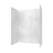 36 x 36 x 96 Swanstone(R) Smooth Glue up Shower Wall Kit in Carrara, SK363696.221
