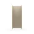 36 x 48 x 96 Swanstone(R) Smooth Glue up Shower Wall Kit in Coastal Sands, SK364896.013