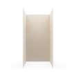 48 x 48 x 96 Swanstone(R) Smooth Glue up Shower Wall Kit in Mountain Mist, SK484896.141
