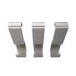 Odile Suite Small Hooks in Brushed Chrome - Pack of 3, SMHK10045089.201