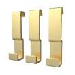Odile Suite Small Hooks in Brushed Gold - Pack of 3, SMHK10045089.343