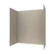 30 x 62 x 72 Swanstone(R) Smooth Glue up Tub Wall Kit in Limestone, SMMK723062.218