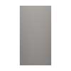 32 x 72 Swanstone(R) Smooth Glue up Bathtub and Shower Single Wall Panel in Ash Gray, SMMK7232.203