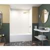 32 x 50 x 72 Swanstone(R) Smooth Glue up Bathtub and Shower Wall Kit in White, SMMK723250.010