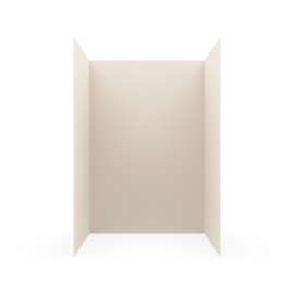 SMMK72-3442 34 x 42 x 72 Swanstone(R) Smooth Glue up Bathtub and Shower Wall Kit in Mountain Mist