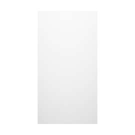 42 x 72 Swanstone(R) Smooth Glue up Bathtub and Shower Single Wall Panel in White, SMMK7242.010