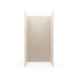 36 x 36 x 84 Swanstone(R) Smooth Glue up Shower Wall Kit in Mountain Mist, SMMK843636.141