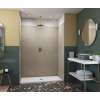 42 x 62 x 84 Swanstone(R) Smooth Glue up Shower Wall Kit in Limestone, SMMK844262.218