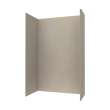30 x 62 x 96 Swanstone(R) Smooth Glue up Tub Wall Kit in Limestone, SMMK963062.218