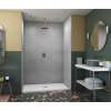 34 x 42 x 96 Swanstone(R) Smooth Glue up Shower Wall Kit in Ash Gray, SMMK963442.203