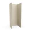 34 x 50 x 96 Swanstone(R) Smooth Glue up Shower Wall Kit in Coastal Sands, SMMK963450.013