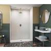 34 x 50 x 96 Swanstone(R) Smooth Glue up Shower Wall Kit in Birch, SMMK963450.226