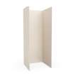 36 x 36 x 96 Swanstone(R) Smooth Glue up Shower Wall Kit in Mountain Mist, SMMK963636.141