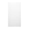 42 x 96 Swanstone(R) Smooth Glue up Bathtub and Shower Single Wall Panel in White, SMMK9642.010