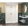 42 x 62 x 96 Swanstone(R) Smooth Glue up Shower Wall Kit in White, SMMK964262.010