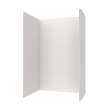 42 x 62 x 96 Swanstone(R) Smooth Glue up Shower Wall Kit in White, SMMK964262.010