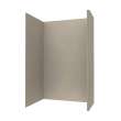 42 x 62 x 96 Swanstone(R) Smooth Glue up Shower Wall Kit in Limestone, SMMK964262.218