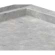 38 x 38 Swanstone(R) Corner Shower Pan with Center Drain in Ice, SN00038MD.130
