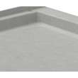 38 x 38 Swanstone(R) Corner Shower Pan with Center Drain Birch, SN00038MD.226