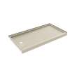 32 x 60 Swanstone(R) Alcove Shower Pan with Left Hand Drain Coastal Sands, SR03260LM.013