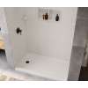 32 x 60 Swanstone(R) Alcove Shower Pan with Left Hand Drain Mountain Mist, SR03260LM.141