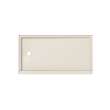 32 x 60 Swanstone(R) Alcove Shower Pan with Left Hand Drain Mountain Mist, SR03260LM.141