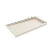 32 x 60 Swanstone(R) Alcove Shower Pan with Right Hand Drain Mountain Mist, SR03260RM.141