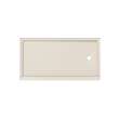 32 x 60 Swanstone(R) Alcove Shower Pan with Right Hand Drain Mountain Mist, SR03260RM.141