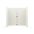30 x 60 x 60 Swanstone(R) Smooth Glue up Tub Wall Kit in Bisque, SS00605.018