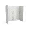 30 x 60 x 60 Swanstone(R) Smooth Glue up Tub Wall Kit in Ice, SS00605.130