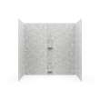 30 x 60 x 60 Swanstone(R) Smooth Glue up Tub Wall Kit in Ice, SS00605.130