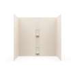 30 x 60 x 60 Swanstone(R) Smooth Glue up Tub Wall Kit in Mountain Mist, SS00605.141