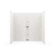 30 x 60 x 60 Swanstone(R) Smooth Glue up Tub Wall Kit in Carrara, SS00605.221