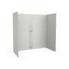 30 x 60 x 60 Swanstone(R) Smooth Glue up Tub Wall Kit in Birch, SS00605.226