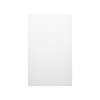 36 x 72 Swanstone(R) Smooth Glue up Bathtub and Shower Single Wall Panel in White, SS0367201.010